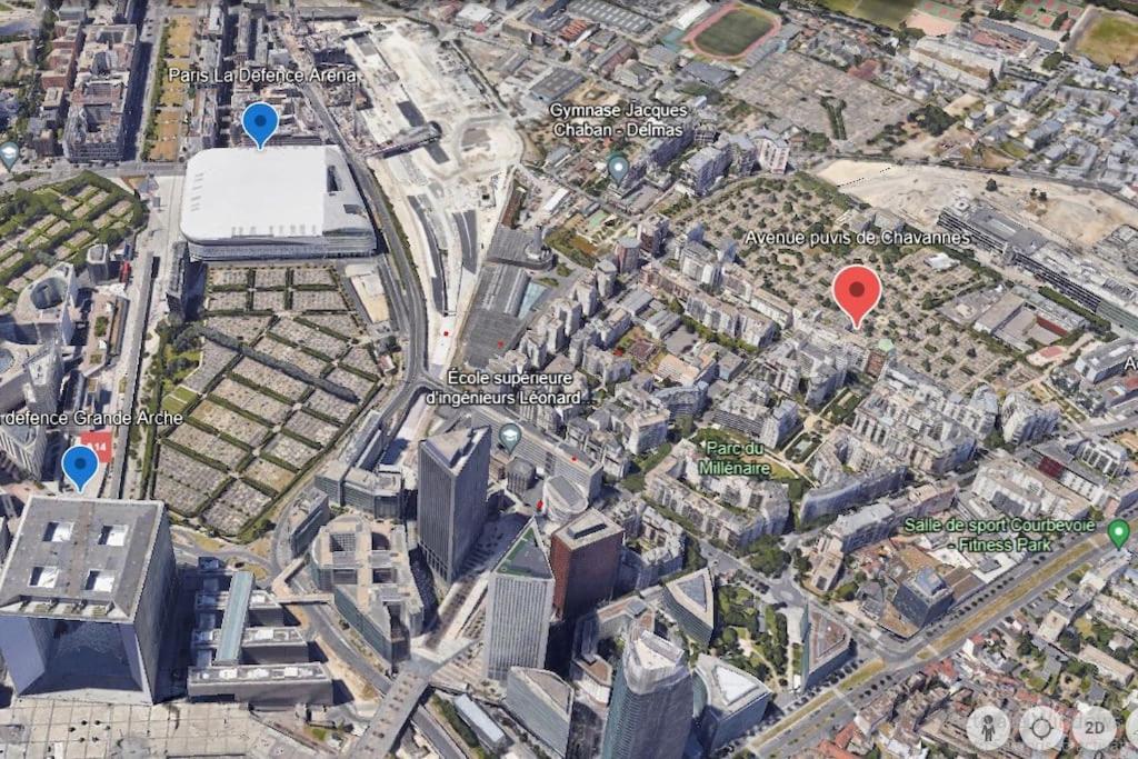 Cozy Haven Near Paris La Defense Grande Arche Apartment Courbevoie Exterior photo